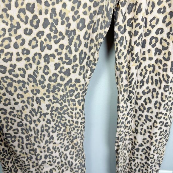 FAITHFULL THE BRAND | REVOLVE Elsa Animal Print Leopard Jumpsuit Women’s Size 2 - Picture 6 of 13